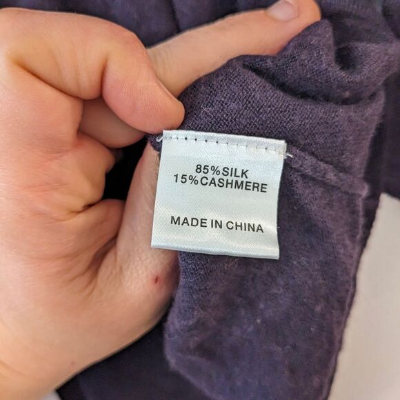 Lola & Sophie Silk and Cashmere sweater with tie sleeves - Picture 6 of 7